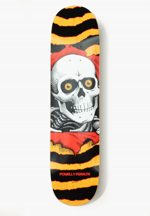 Powell Peralta Ripper Birch Yellow Stained Red 7.75" Deck